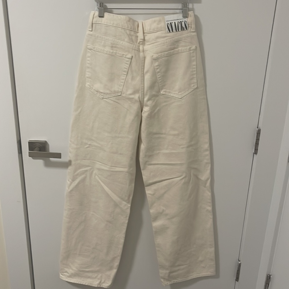 MOTHER Snacks High Waisted Dip Puddle Jeans - Picture 9 of 10